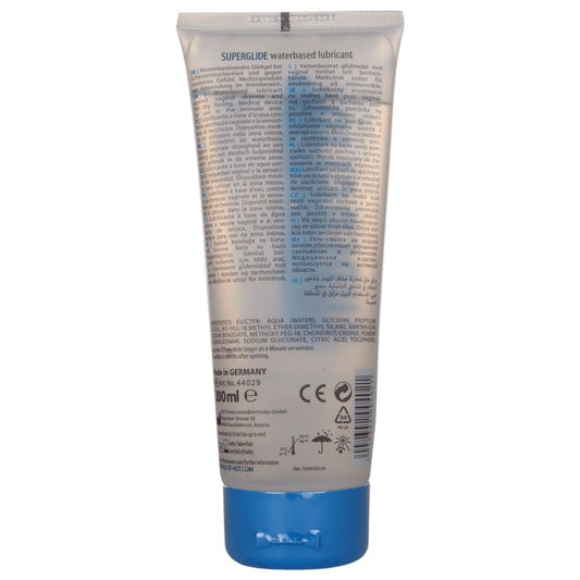 HOT - SUPERGLIDE LUBRIFICANTE À BASE DE ÁGUA 200 ML - Infernum Store