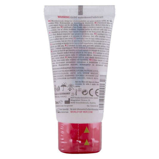 HOT - LUBRIFICANTE À BASE DE ÁGUA COM AQUECIMENTO E DESLIZAMENTO 30 ML - Infernum Store