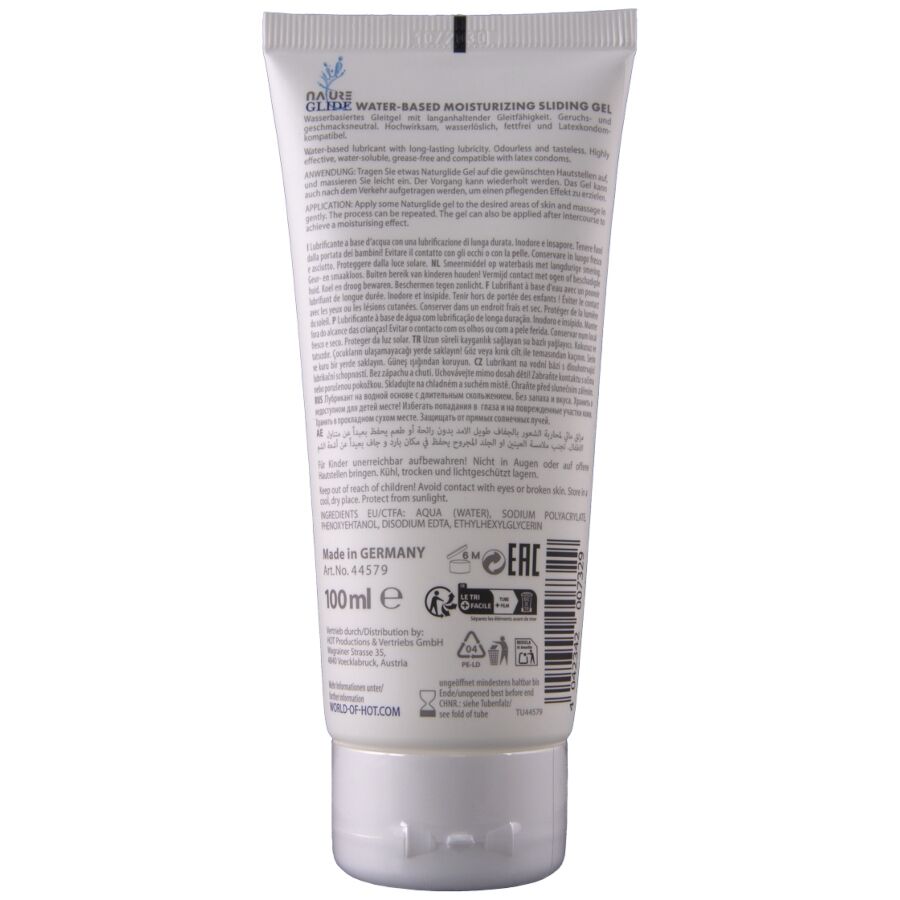 HOT - NATURE GLIDE LUBRIFICANTE À BASE DE ÁGUA 100ML - Infernum Store