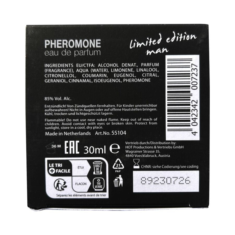 HOT - PERFUME DE FEROMÔNIOS DUBAI EDIÇÃO LIMITADA MASCULINO 30 ML - Infernum Store