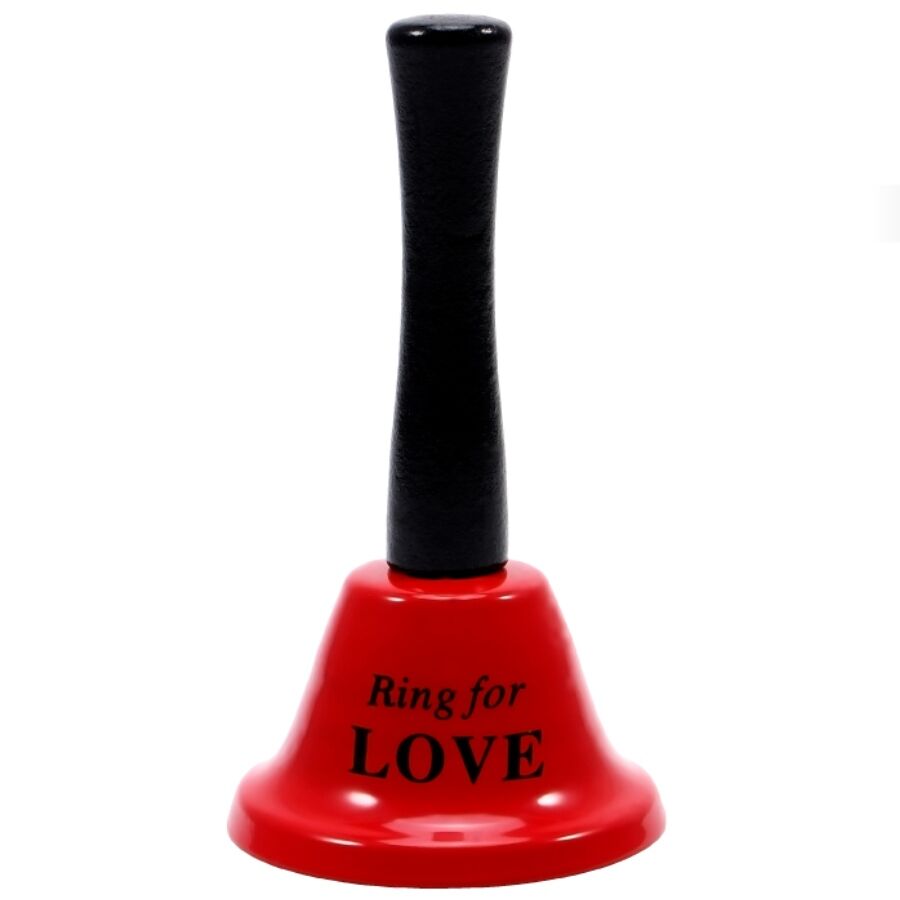 DIABLO PICANTE - SINO DE MÃO VERMELHO 'RING FOR LOVE' - Infernum Store
