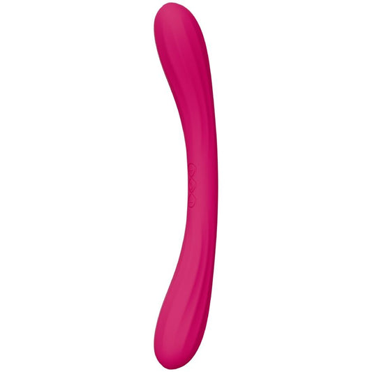 LELO - BOOMERANG VIBRADOR DE PONTA DUPLA CEREJA - Infernum Store