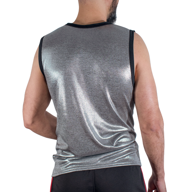 MACHO - CAMISETA COM GLITTER FINO TAMANHO L/XL - Infernum Store