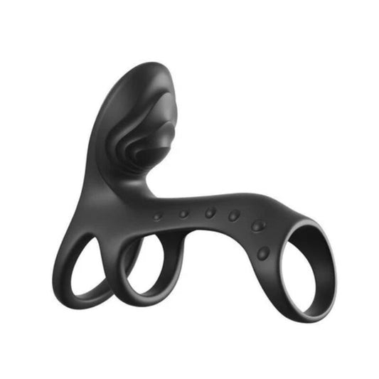 FANTASY C-RINGZ - ULTIMATE COUPLES CAGE PRO ANEL PENIANO VIBRATÓRIO 19,5 CM - Infernum Store