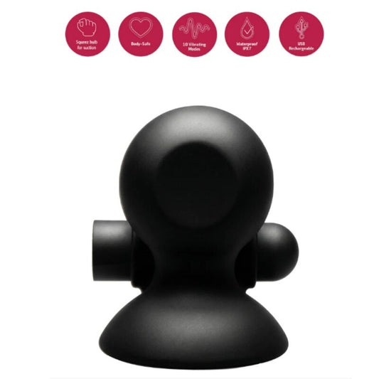 SHE.E.O - GEL DE SUCÇÃO VIBRATÓRIO RECARREGÁVEL PARA MAMILOS - Infernum Store
