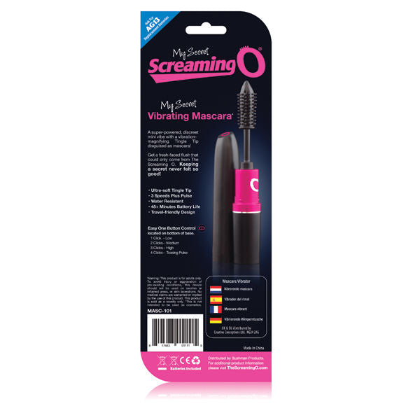 SCREAMING O - MÁSCARA DE OLHOS VIBRANTE - Infernum Store