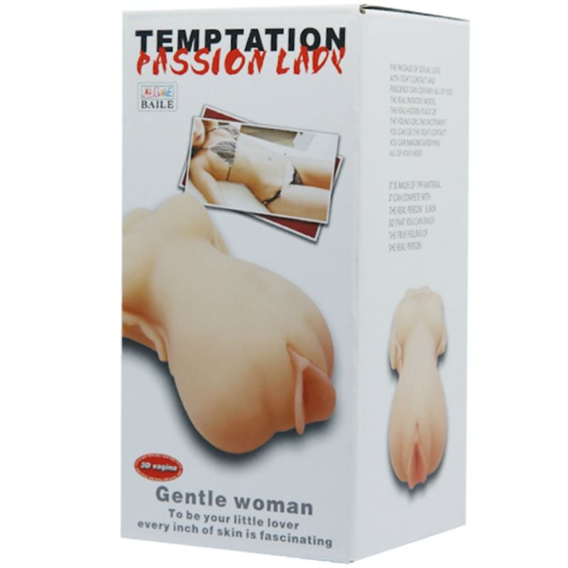 BAILE - TENTAO PAIXO SENHORA MASTURBADOR SUAVE MULHER - Infernum Store