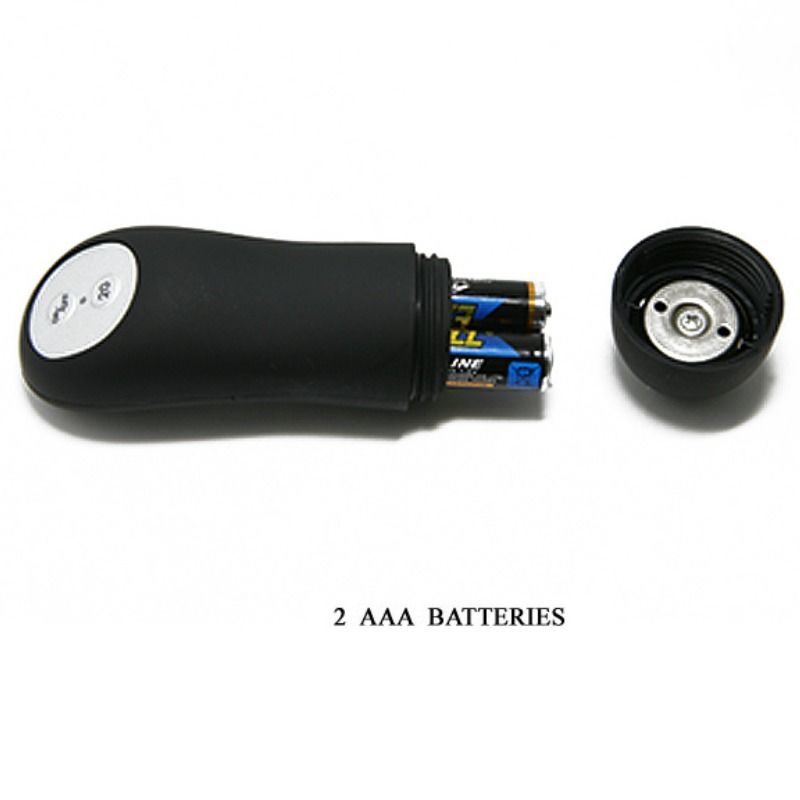 BAILE - PLUG ANAL BUTT COM VIBRAO PRETO - Infernum Store