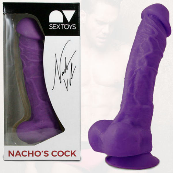 NACHO VIDAL - NACHO VIDAL RÉPLICA DO PÉNIS 24CM LILAC - Infernum Store