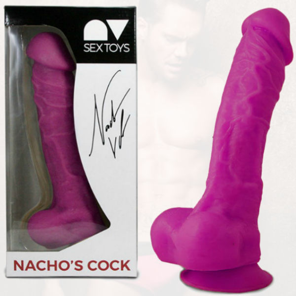 NACHO VIDAL - REPLICA DO PÊNIS NACHO VIDAL 24CM ROSA - Infernum Store