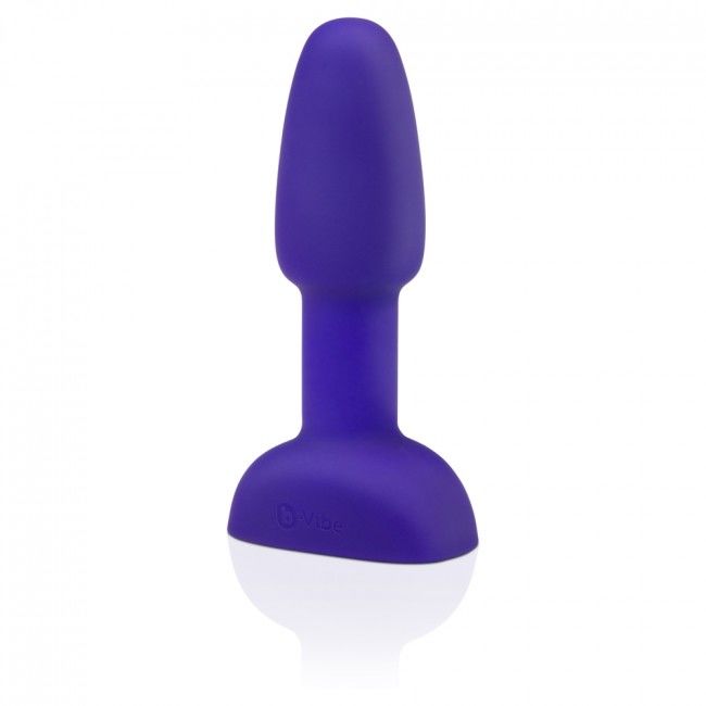 B-VIBE - RIMMING CONTROLE REMOTO PLUG ANAL PETITE LILAC - Infernum Store