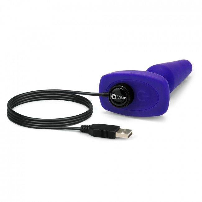 B-VIBE - TRIO PLUG DE CONTROLE REMOTO ANAL LILAC - Infernum Store