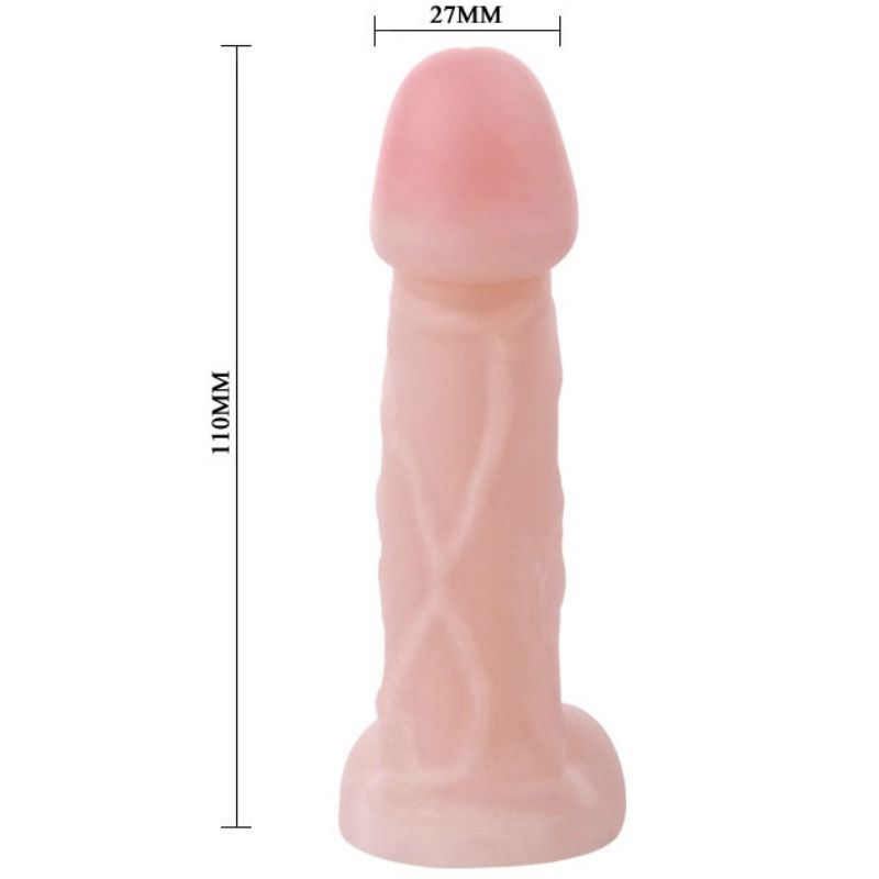 BAILE - VIBRADOR REALISTA DE PRAZER SLICK - Infernum Store