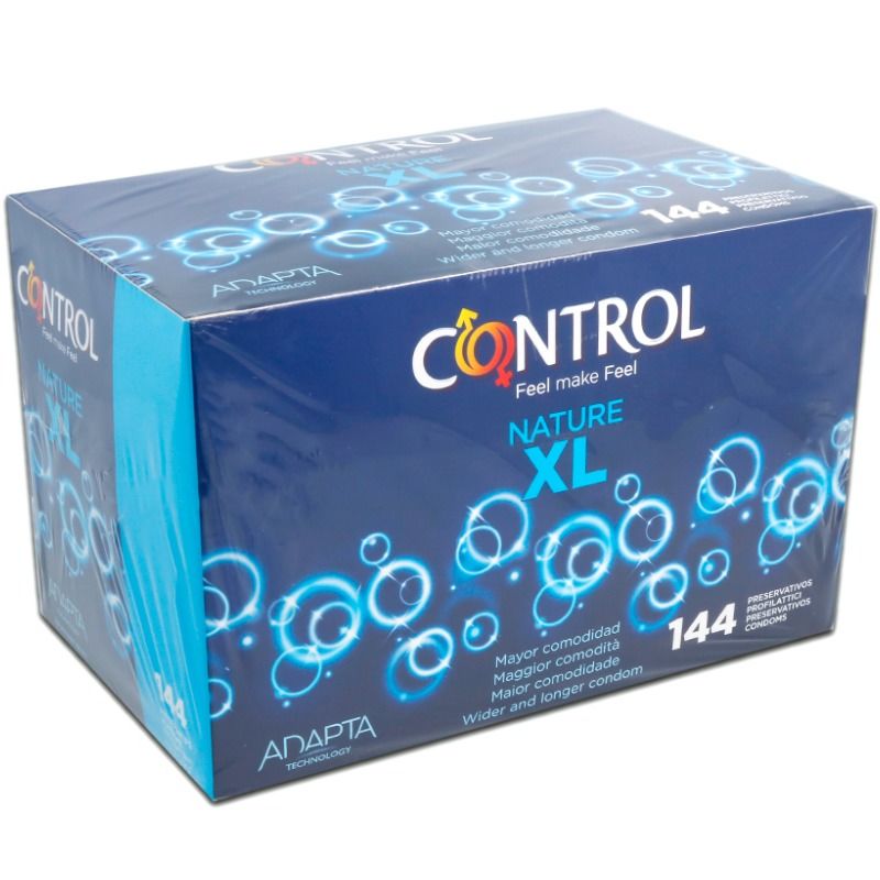 CONTROL - NATURE XL 144 UNIDADES - Infernum Store