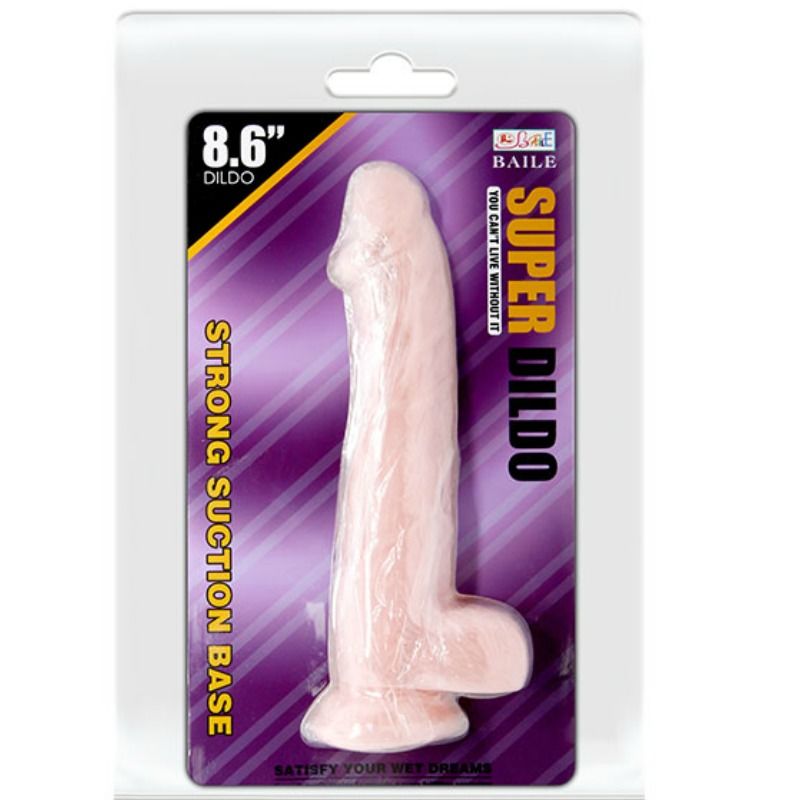 BAILE - DILDO SUPER REALÍSTICO 22 CM - Infernum Store