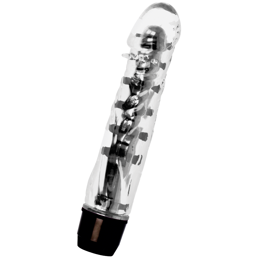 GLOSSY - LENNY VIBRATOR BLACK - Infernum Store