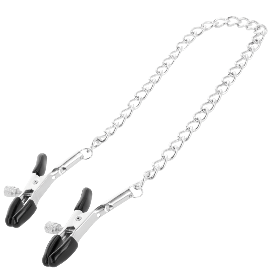 DARKNESS - ADJUSTABLE NIPPLE CLAMPS METAL - Infernum Store