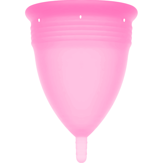 STERCUP - FDA SILICONE MENSTRUAL CUP PINK - SIZE L - Infernum Store