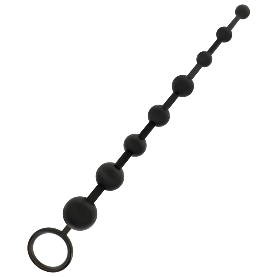 ADDICTED TOYS - CONTAS ANAIS 29 CM PRETAS - Infernum Store
