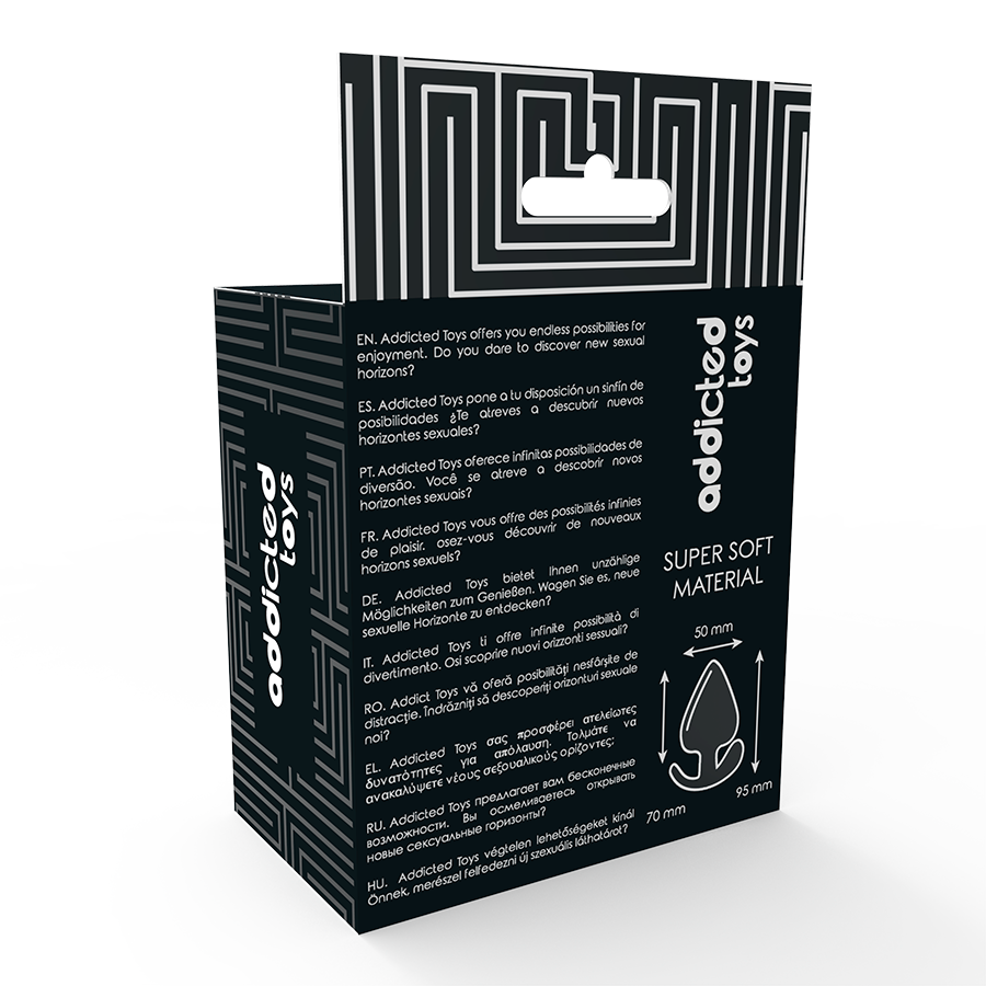 ADDICTED TOYS - PLUG ANAL 9.5 CM - Infernum Store