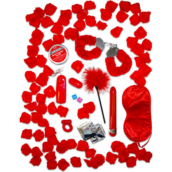 TOYJOY - SÓ PARA VOCÊ CONJUNTO DE PRESENTE ROMANCE VERMELHO - Infernum Store