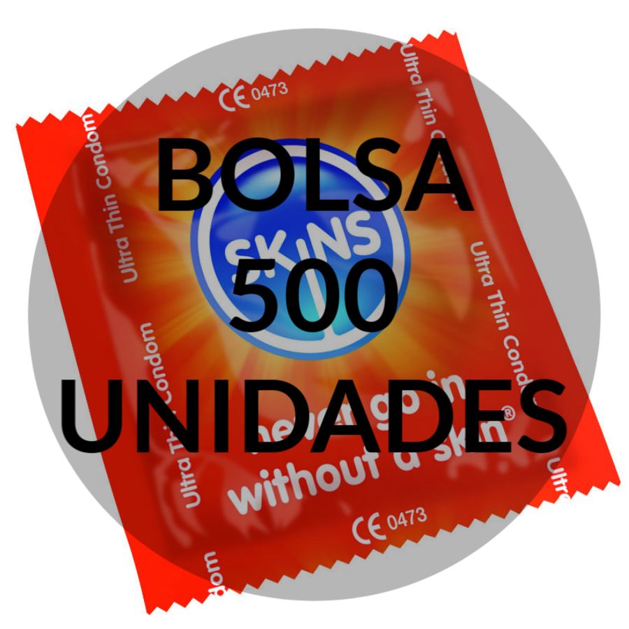 SKINS - CONDOM ULTRA THIN BAG 500 - Infernum Store