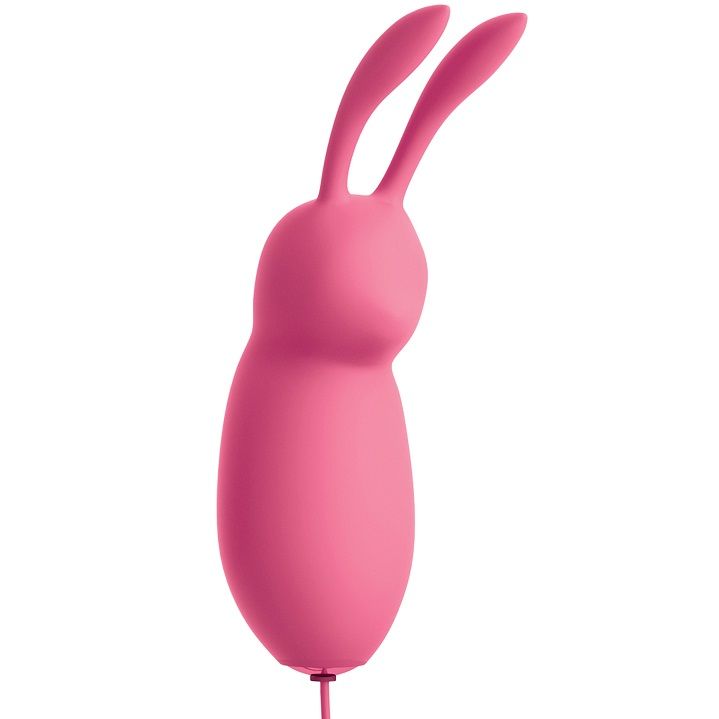 OMG - COELHO BONITO PODEROSO PINK VIBRATOR USB - Infernum Store