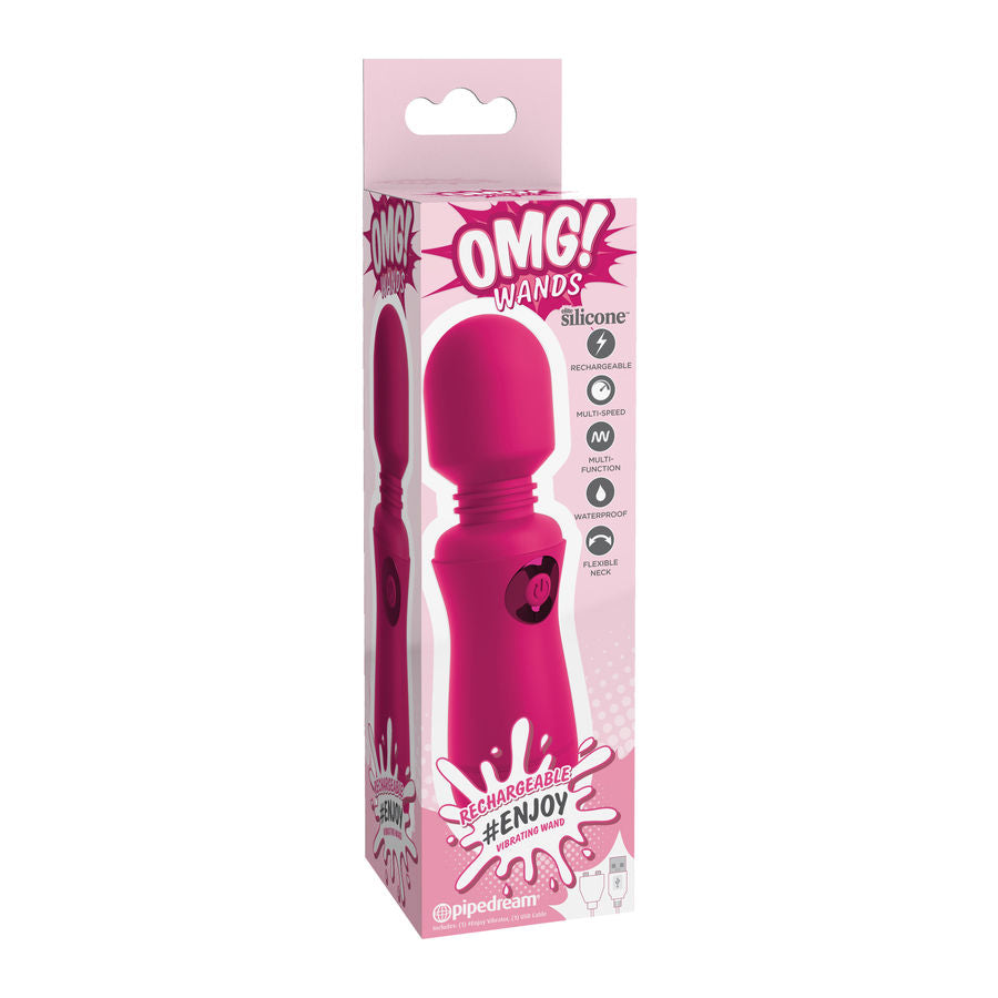 OMG - APROVEITE A VIBRADORA VIBRADOR ROSA - Infernum Store