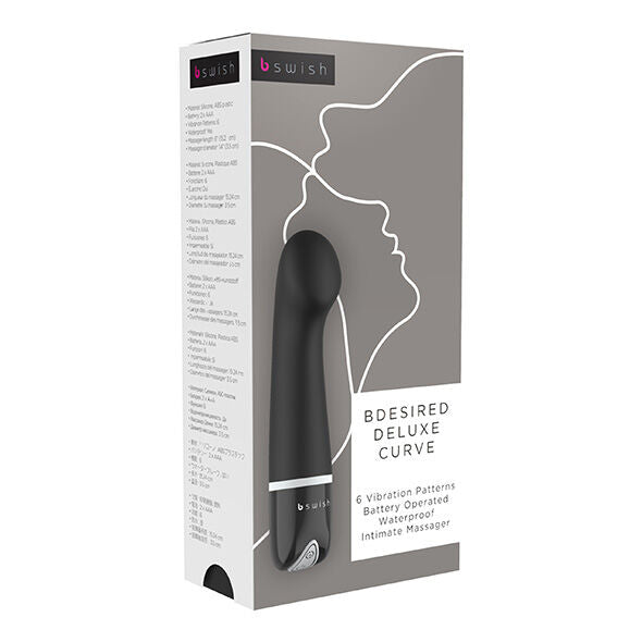B SWISH - BDESIRED CURVA DELUXE PRETO - Infernum Store