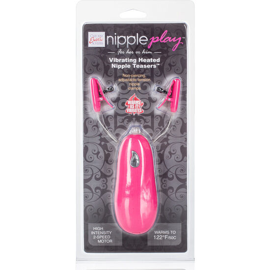 CALEXOTICS - VIBR TEASERS DE BICO AQUECIDO ROSA - Infernum Store