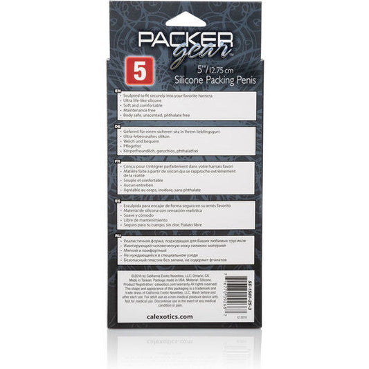 CALEXOTICS - EMBALAGEM DE SILICONE PÊNIS 12.75 CM CARAMELO - Infernum Store