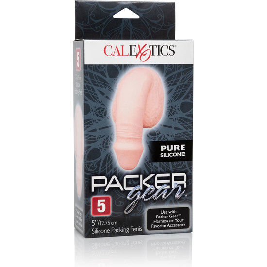 CALEXOTICS - EMBALAGEM DE SILICONE PÊNIS 12.75 CM CARNE - Infernum Store