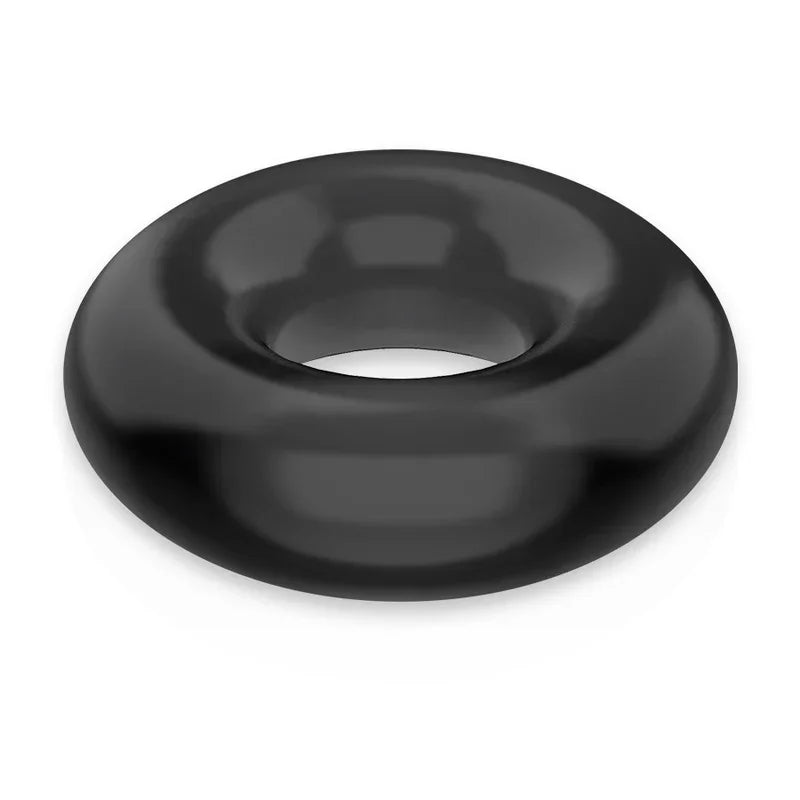 POWERING - ANEL PARA O PÉNIS SUPER FLEXÍVEL E RESISTENTE 4,5 CM PRETO - Infernum Store