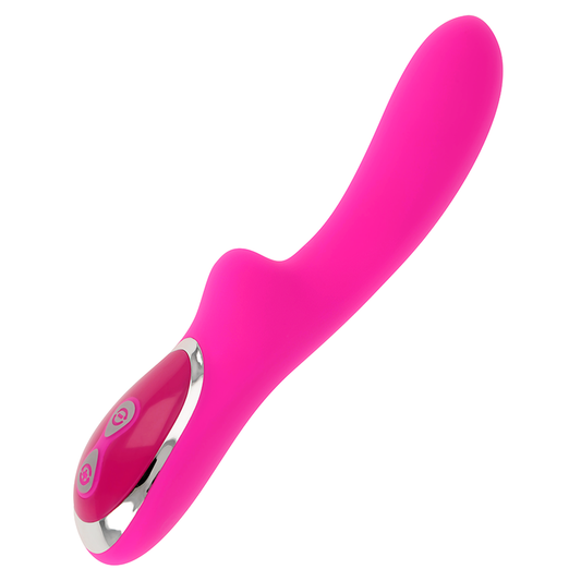 OHMAMA - MAGNETIC CHARGE VIBRATOR 10 SPEEDS 21 CM - Infernum Store