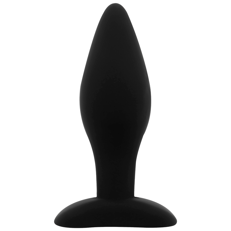 OHMAMA - PLUG ANAL DE SILICONE CLSSICO TAMANHO M 10,2 CM - Infernum Store