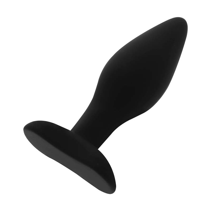 OHMAMA - PLUG ANAL DE SILICONE CLSSICO TAMANHO M 10,2 CM - Infernum Store