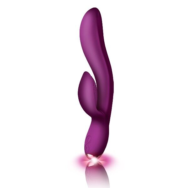 ROCKS-OFF - D UM VIBRADOR SUBMERSÍVEL RECARREGVEL - LILAC - Infernum Store