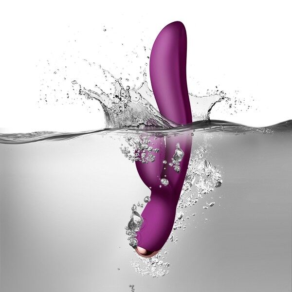 ROCKS-OFF - D UM VIBRADOR SUBMERSÍVEL RECARREGVEL - LILAC - Infernum Store