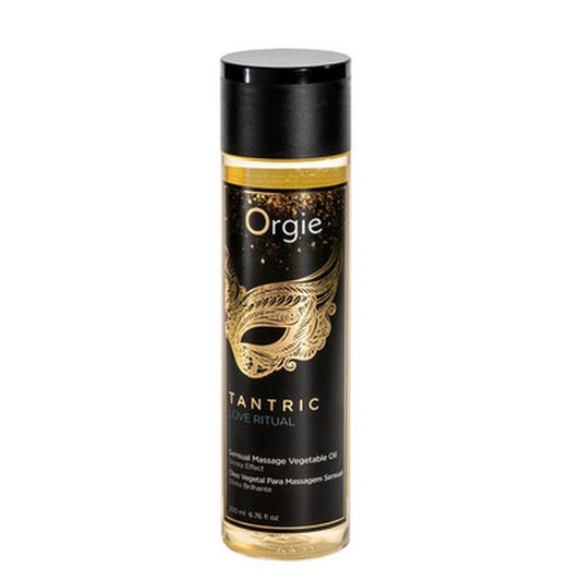 ORGIE TANTRIC LOVE RITUAL - SHINING EFFECT MASSAGE OIL 200ML - Infernum Store