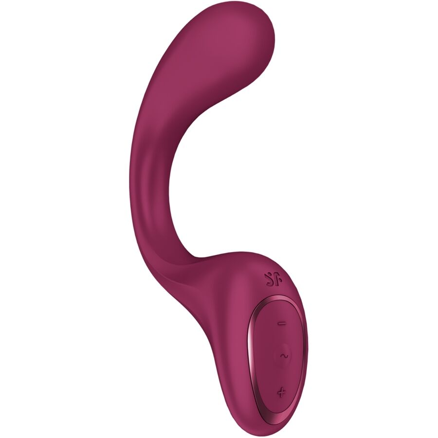 SATISFYER - G FOR GODDESS 2 RABBIT VIBRATOR BOTTLE BORDEAUX - Infernum Store