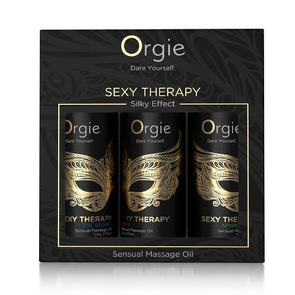 Orgie Company created a mini size collection of its Sexy Therapy Sensual Massage oils