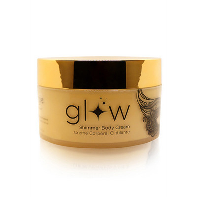 Lightweight shimmer body cream with a delicate and sensual fragrance
