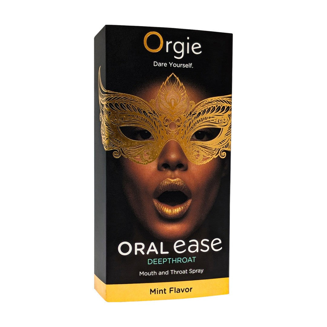 Oral Ease – Mouth and throat spray, developed to improve the oral sex experience, especially during deep throat practices, pr