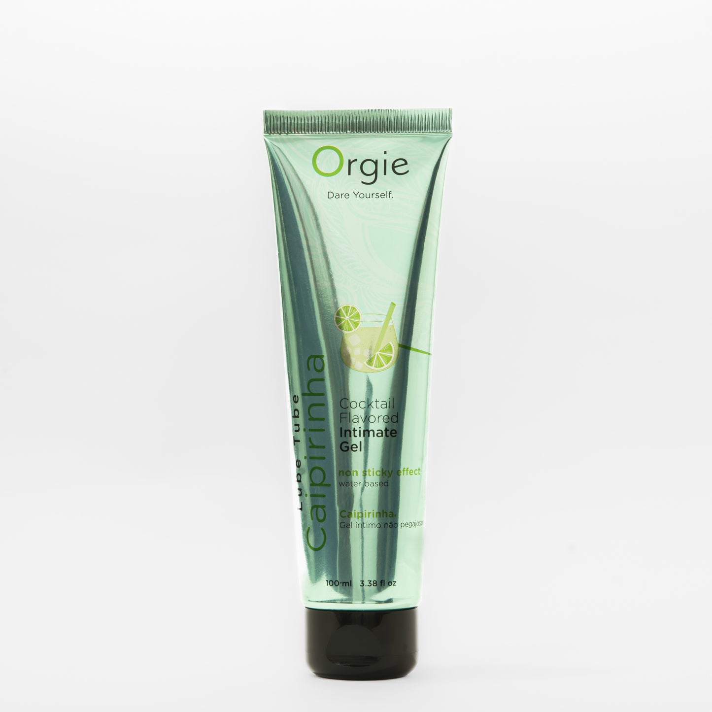 Water-based intimate gel with flavour and scent of Caipirinha cocktail