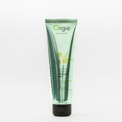 Water-based intimate gel with flavour and scent of Caipirinha cocktail