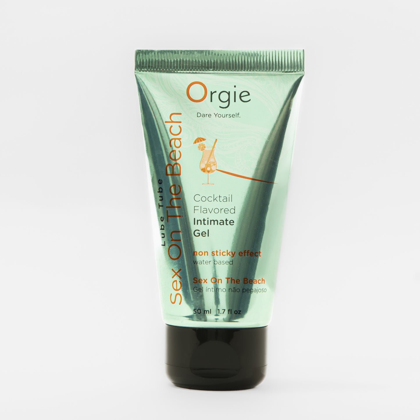 Water-based intimate gel with flavour and scent of Sex On The Beach cocktail