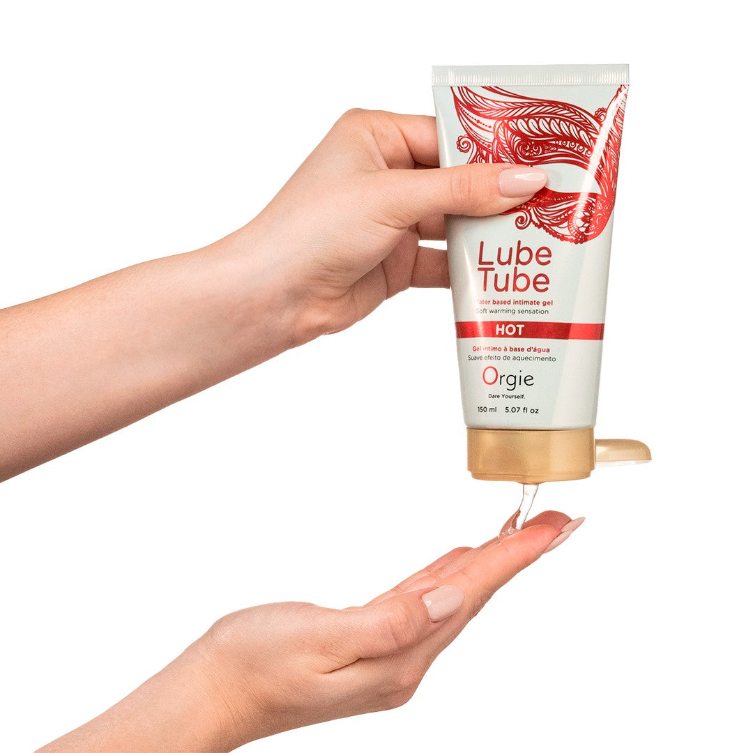 Lube Tube Hot is a water-based, odourless, long-lasting intimate gel that helps to increase the comfort, pleasure and intimac