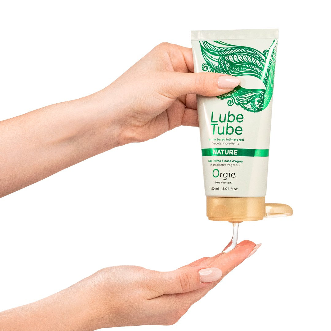 Lube Tube Nature is a water-based intimate gel formulated with natural and vegetal-based active ingredients