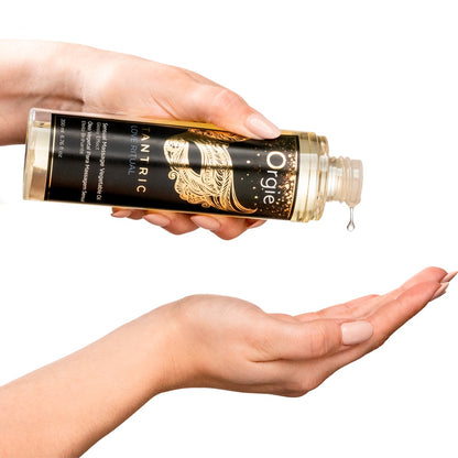 Tantric Sensual Massage Oil is the ideal choice to surrender to the delights of Tantric or prolonged foreplay massages
