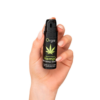 Hemp! Intense Orgasm is an arousal intimate gel formulated with active ingredients that deliver instant vibrating effect, war